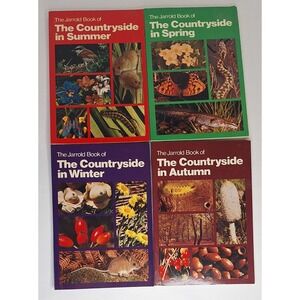 The Jarrold Book Of The Countryside Complete Set Of 4 Spring Summer Fall Winter